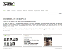 Tablet Screenshot of de.campus4.eu